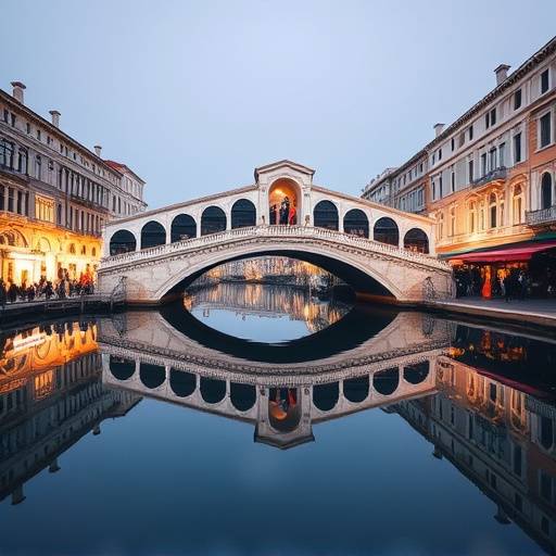Il Ponte di Rialto a Venezia, simbolo del Veneto